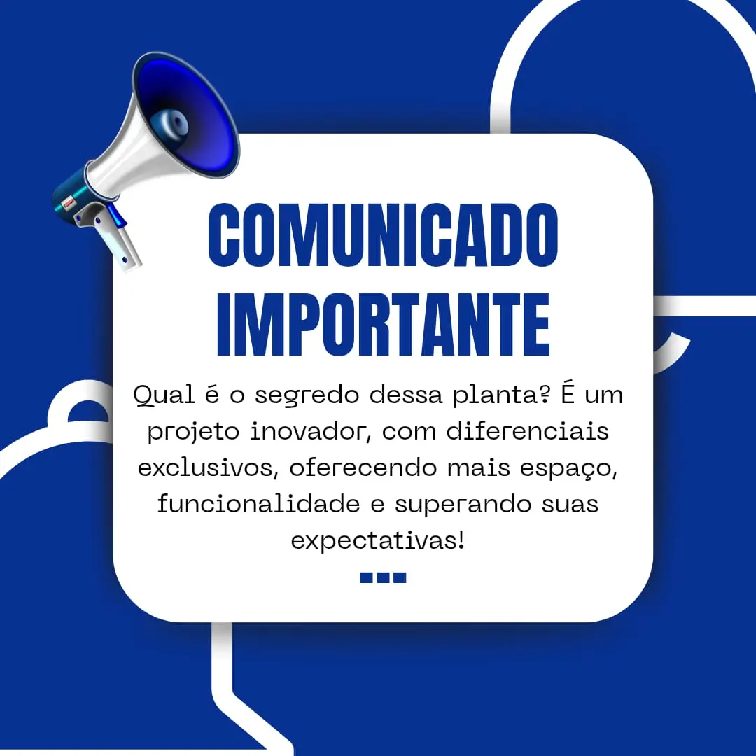 Planta Baixa Apartamento Tipo 3 (57m²)