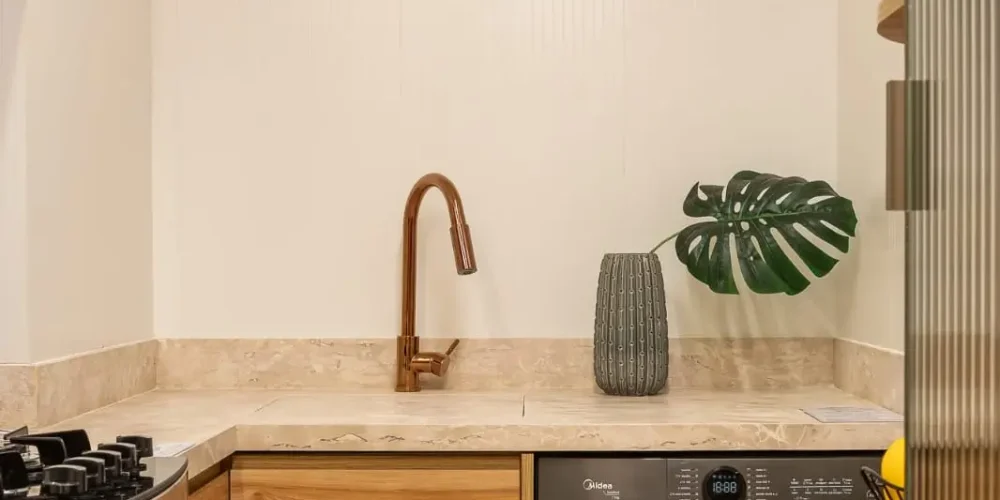 Lavanderia de apartamento cury